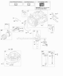 Camshaft Crankshaft Cylinder Engine Sump Lubrication Piston Group Diagram and Parts List for 12R512-0114-B1  Briggs and Stratton Engine
